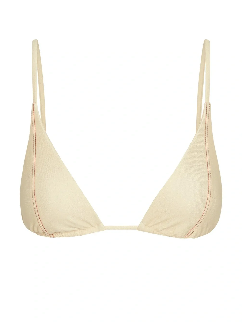 MONDAY SWIMWEAR Kauai Top + Byron Bikini Bottoms in Champage Denim Small